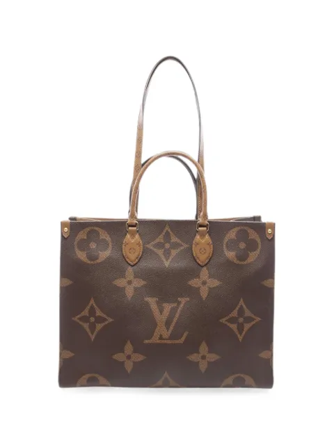 Louis Vuitton Pre-Owned 2019 Monogram Giant On-the-go tote bag Brown 1092915DU4119