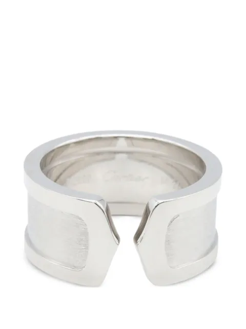 Cartier 2010s C2 LM ring Silver 1093704M20956