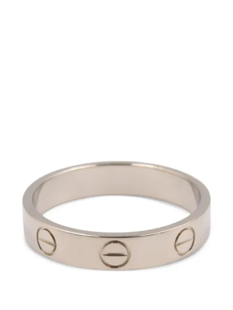 Cartier 2010s mini Love ring Silver 1091922HS5692