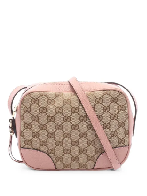 Gucci Pre-Owned 2010s Bree GG canvas shoulder bag Neutrals 1092928
