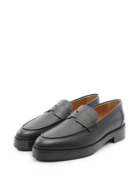 Hermès Pre-Owned 2020s Hour leather loafers Black 1086545