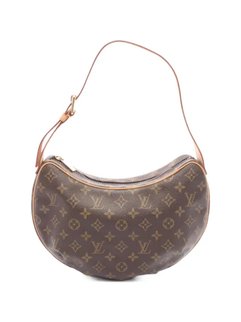 Louis Vuitton Pre-Owned 2003 MM Croissant Monogram shoulder bag Brown 1092921TH0033