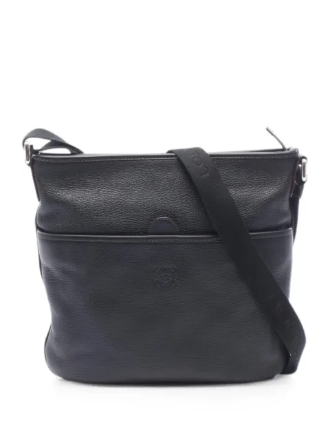 Loewe Pre-Owned 2010s Anagram shoulder bag Black 1094728