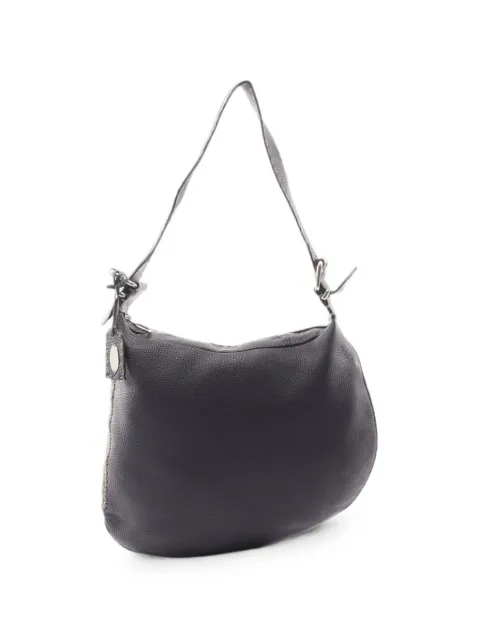 Fendi Pre-Owned 2010s Selleria leather shoulder bag Black 1092972
