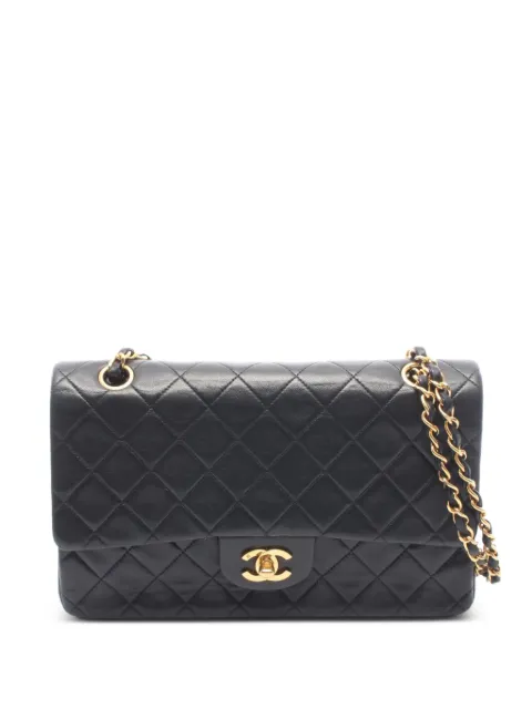 CHANEL Pre-Owned 1997-1999 Matelassé flap shoulder bag Black 10932705081807