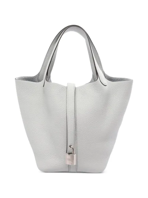 Hermès Pre-Owned 2024 Picotin Lock tote bag Grey 1093516W