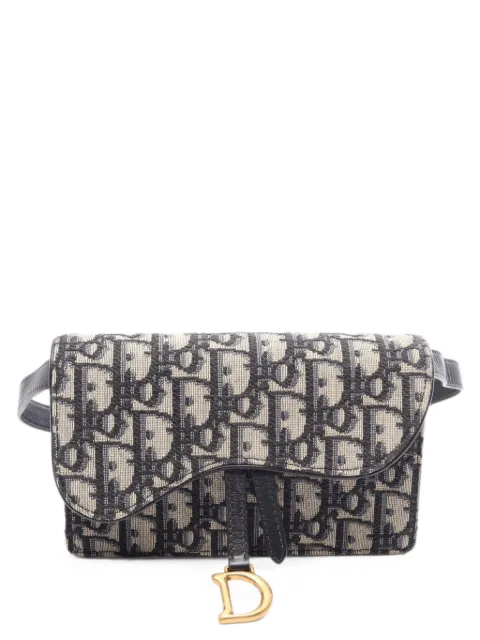 Christian Dior Pre-Owned 2000s Saddle Oblique belt bag Neutrals 1093492