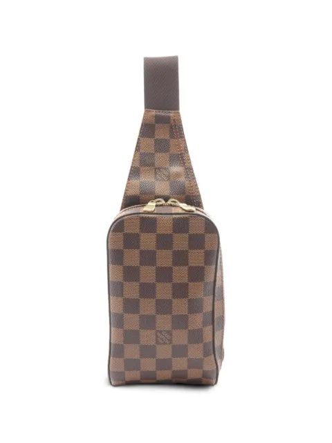 Louis Vuitton Pre-Owned 2004 Geronimos Damier Ebene belt bag Brown 1093452CA0054