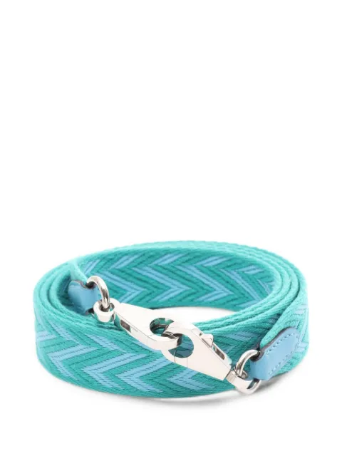 Hermès Pre-Owned 2019 Sangle zigzag shoulder strap Green 1093553D