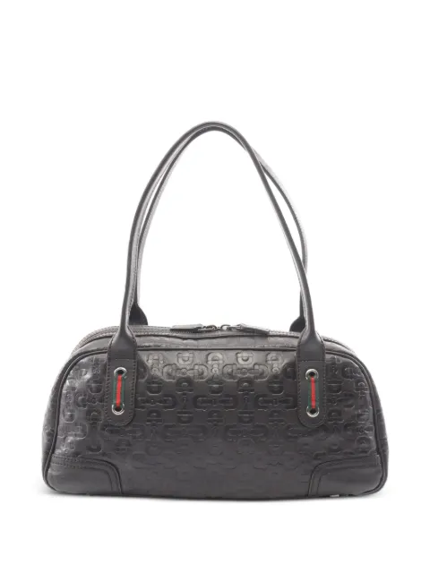 Gucci Pre-Owned 2000s mini Sherry Line Boston handbag Brown 1092088