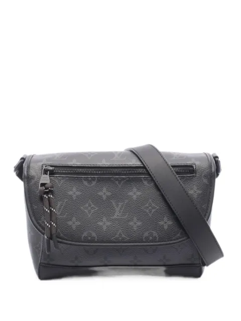 Louis Vuitton Pre-Owned Eclipse Reverse Monogram messenger bag Black 1094097