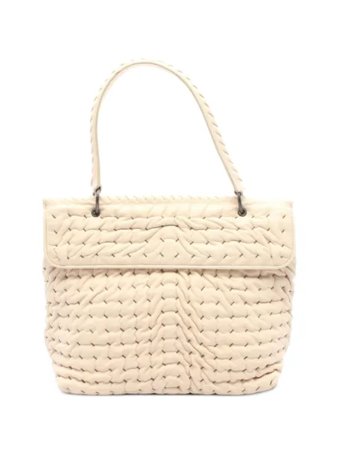 Bottega Veneta Pre-Owned 2000s Intrecciato tote bag Neutrals 1093252