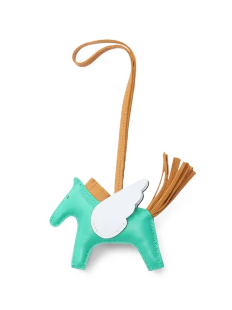 Hermès Pre-Owned 2021 Rodeo Pegasus PM bag charm Green 1093509Z