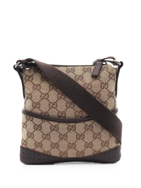 Gucci Pre-Owned 2000s GG canvas mini shoulder bag Neutrals 1092969