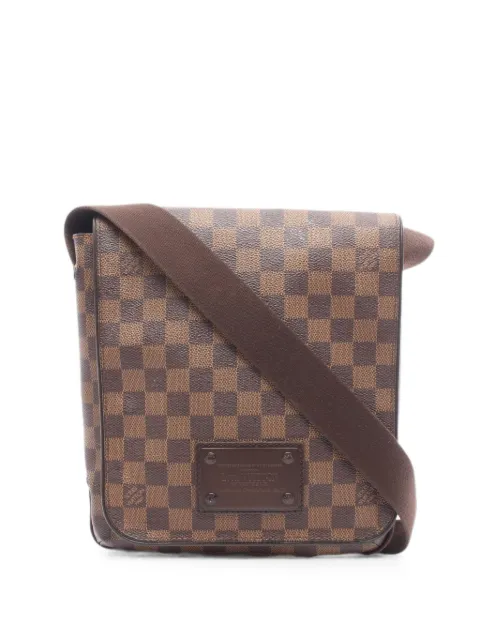 Louis Vuitton Pre-Owned 2009 PM Brooklyn Damier ebene shoulder bag Brown 1094653SR0069