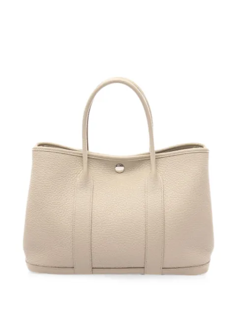 Hermès Pre-Owned 2020 Garden Party TPM Negonda tote bag Neutrals 1094132Y