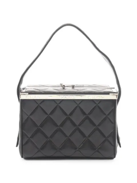 CHANEL Pre-Owned 1996-1997 Matelassé handbag Black 10922004146176