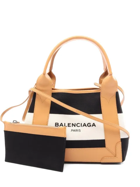 Balenciaga Pre-Owned 2010s Navy Cabas handbag Black 1093822
