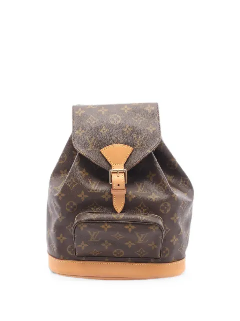 Louis Vuitton Pre-Owned 2001 MM Montsouris Monogram backpack Brown 1092919SP0021