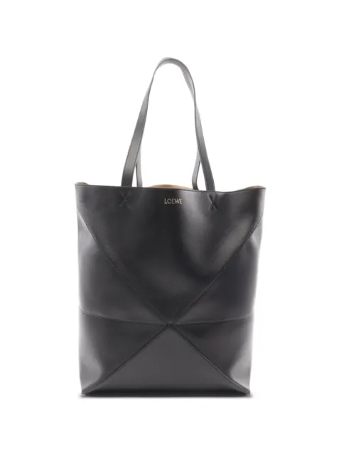 Loewe Pre-Owned 2020s Puzzle Fold tote bag Black 1094528