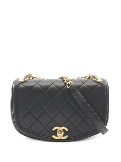 CHANEL Pre-Owned 2019 Matelassé shoulder bag Black 109460628179652
