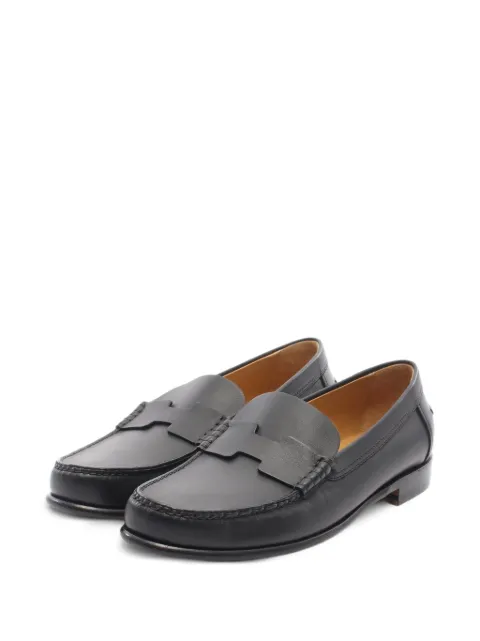 Hermès Pre-Owned 2020s Kennedy loafers Black 1086556