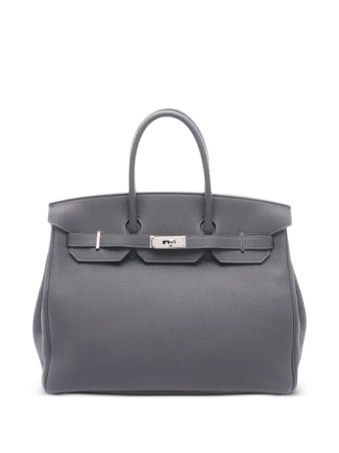 Hermès Pre-Owned 2025 35 Birkin Togo handbag Grey 1094336K