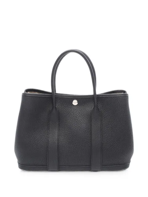 Hermès Pre-Owned 2022 PM Garden Party tote bag Black 1093479U