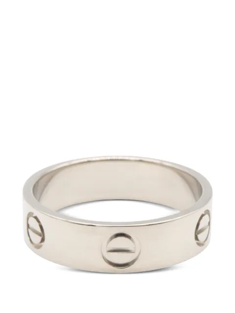 Cartier 2010s Love ring Silver 1093742AUS690