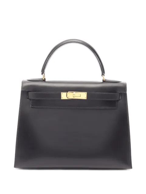 Hermès Pre-Owned 1995 28 Kelly 2Way tote bag Black 1094034YINCIRCLE