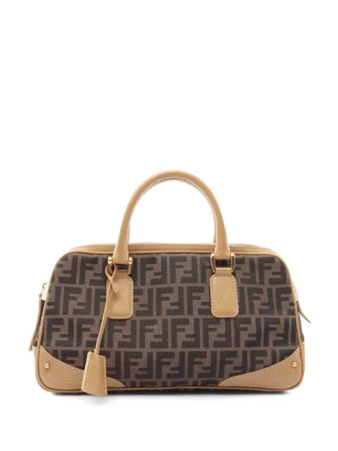 Fendi Pre-Owned 2010s Zucca Boston bag Brown 1093013