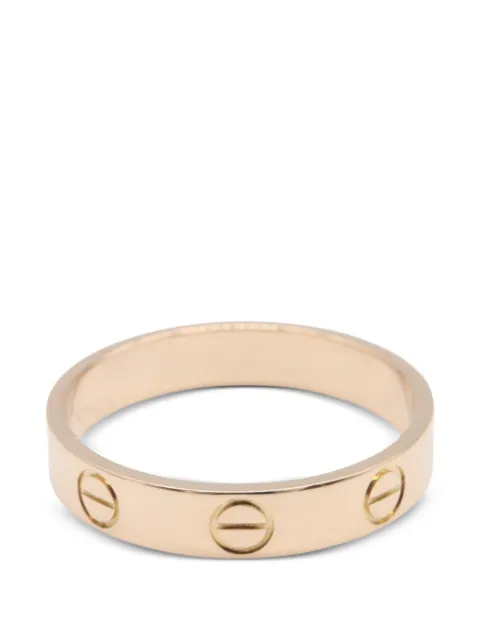 Cartier 2010s mini Love ring Pink 1093706HWJ463