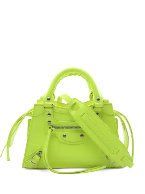 Balenciaga Pre-Owned 2010s mini Neo Classic City handbag Yellow 1092965