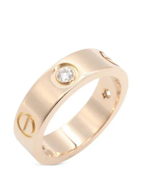 Cartier 2010s Love diamond ring Pink 1093705AVM163