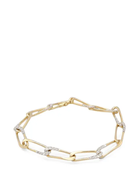 Cartier 2010s diamond link bracelet Gold 1092574103236