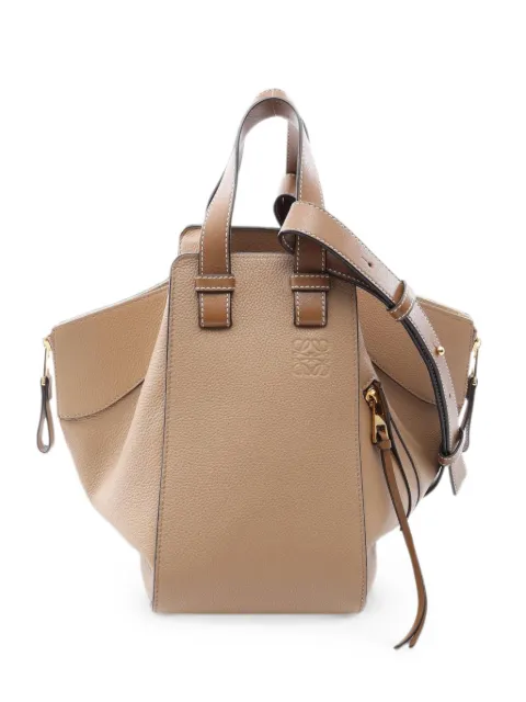 Loewe Pre-Owned 2010s small Hammock tote bag Neutrals 1092233