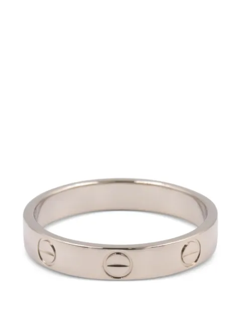Cartier 2010s Love ring Silver 1091914EM6471