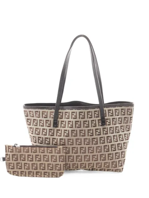 Fendi Pre-Owned 2010s Zucchino tote bag Neutrals 1093147