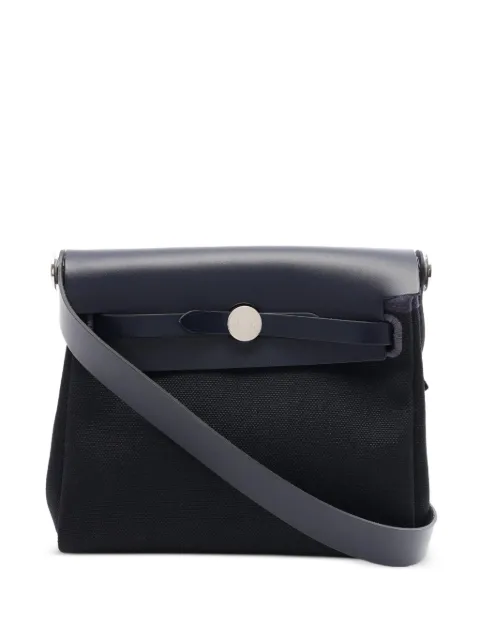 Hermès Pre-Owned 2025 mini 20 Airbag Zip crossbody bag Blue 1092226K