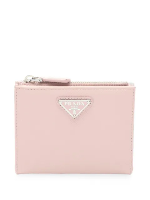 Prada Pre-Owned 2010s Saffiano bi-fold wallet Pink 1094151