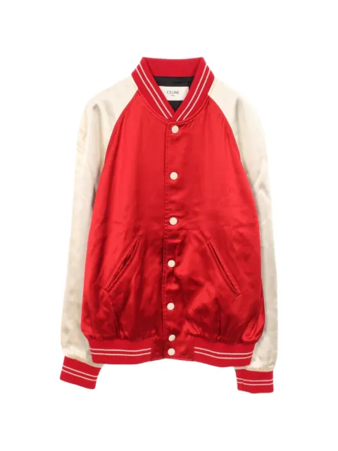 Celine Pre-Owned 2010s The Dancing Kid Teddy bomber jacket Red 1092593