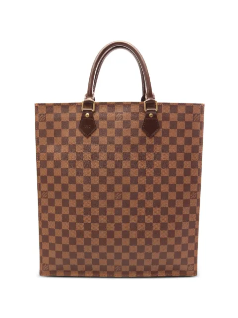 Louis Vuitton Pre-Owned 2008 Sac Plat Damier Ébène tote bag Brown 1093178MI0028