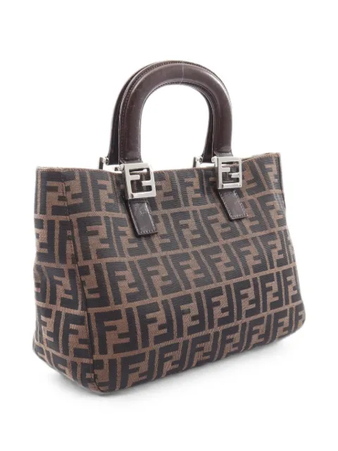 Fendi Pre-Owned 2000s Zucca tote bag Brown 1093031