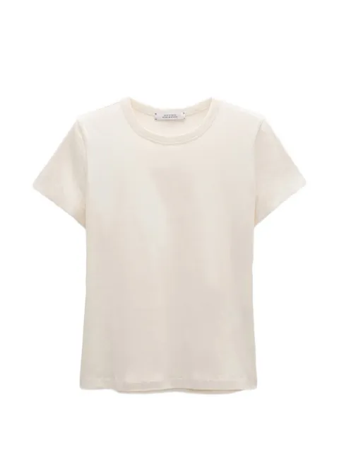 Dorothee Schumacher crew neck short-sleeve T-shirt Neutrals 528314