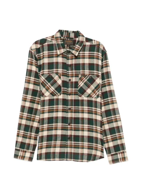 Filson check-pattern button-down shirt Green FMCAM0053W0928309