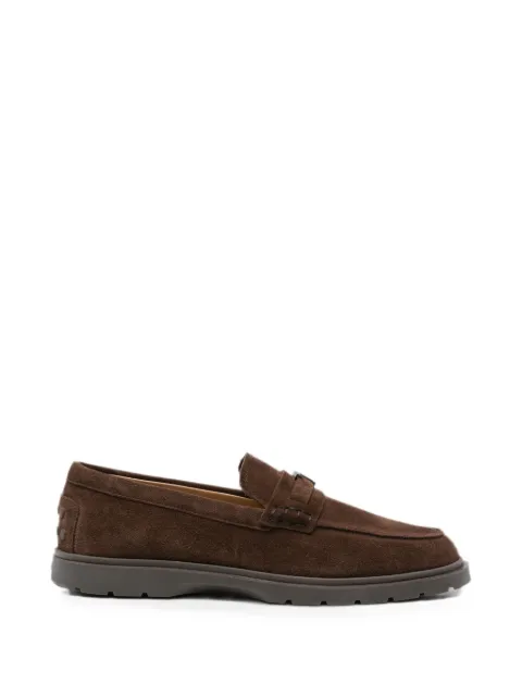 Tod's T-plaque loafers Brown XXM59K0KR10RE0