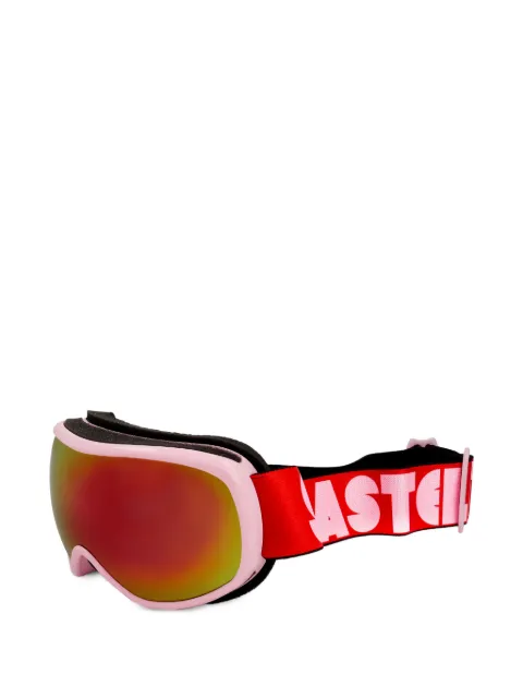 Stella McCartney Eyewear logo-strap ski goggles Pink SC4028UK