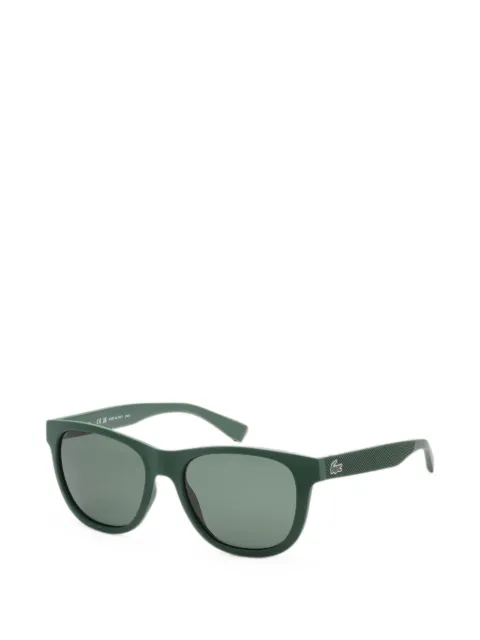 Lacoste logo-plaque sunglasses Green L848S31554
