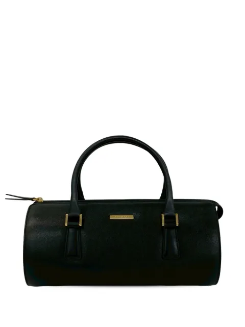 Burberry Pre-Owned 1990-2000 Calf Leather handbag Black 3YN5W3HEX38E3D1F