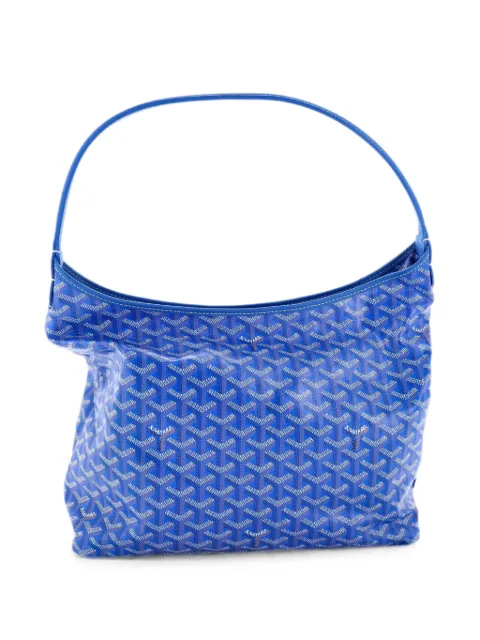 Goyard Pre-Owned Boheme Coated Canvas hobo bag Blue P8L1KU6JGRKH8XW5
